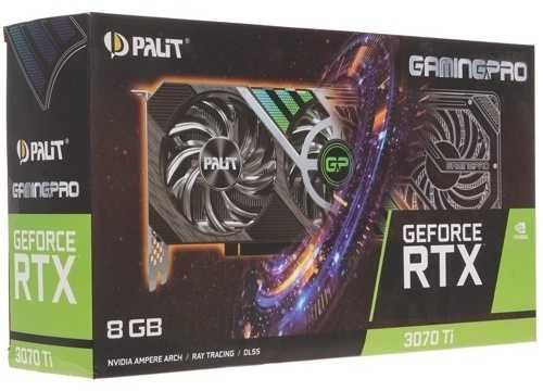 Видеокарта RTX-3070Ti 8gb. Palit GamingPro