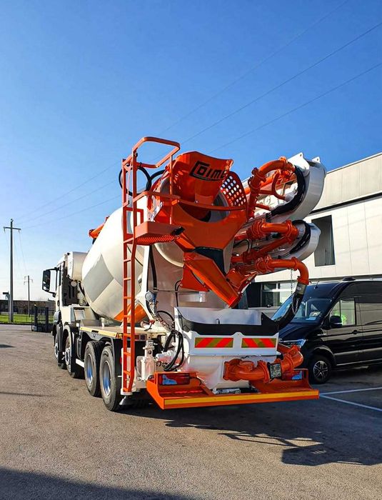 Pompă de beton Coime Pumi 35.5 montata pe autosasiu, noua