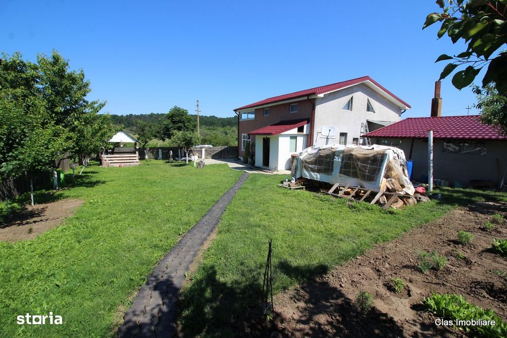 Casa P+1, cu 7 camere + living in Com Teslui !!