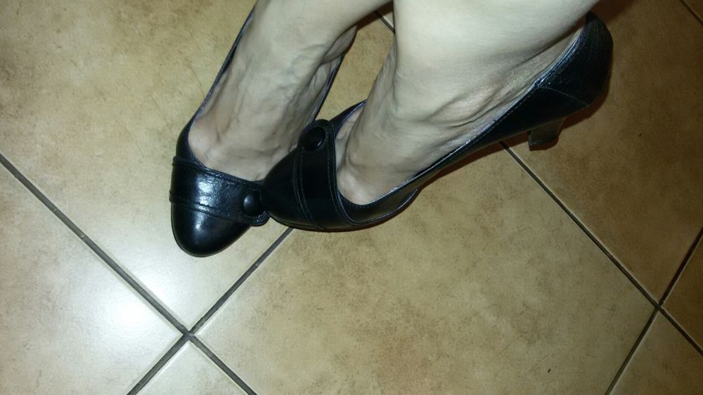 Дамски черни обувки