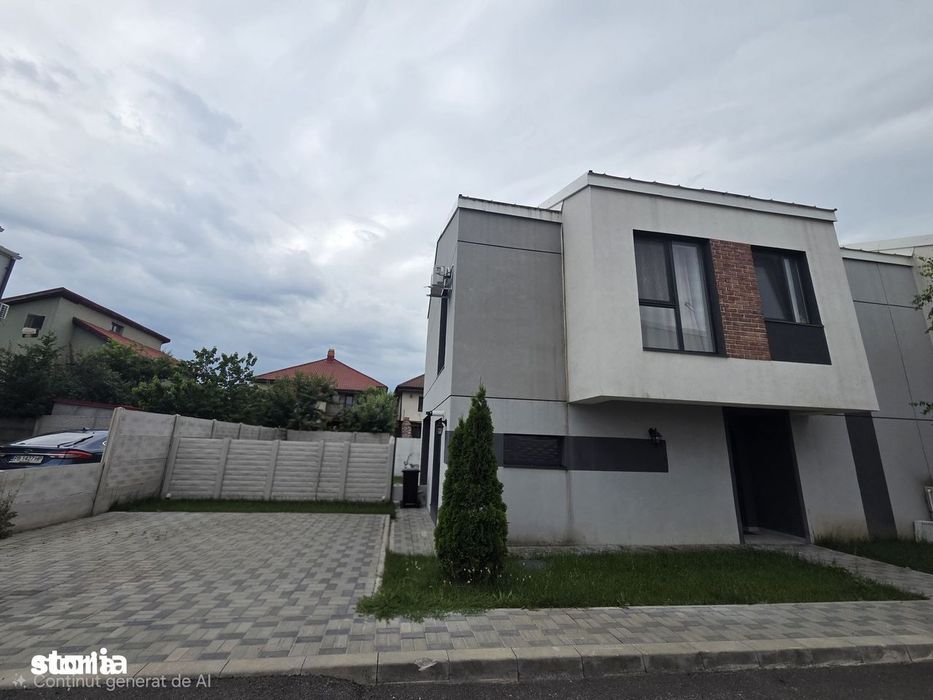 Vila 4 camere + M , utilata si mobilata Celofibrei Bragadiru