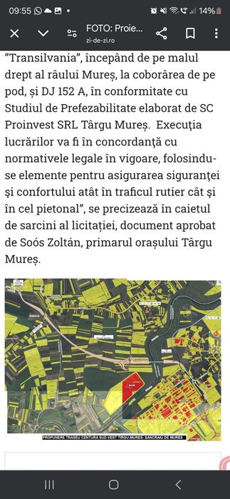 Vând teren extravilan este parcelat!