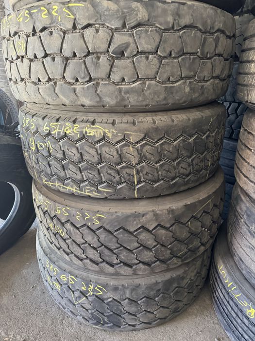 Anvelope 385/65/22.5 sh intre 60% si 90%
