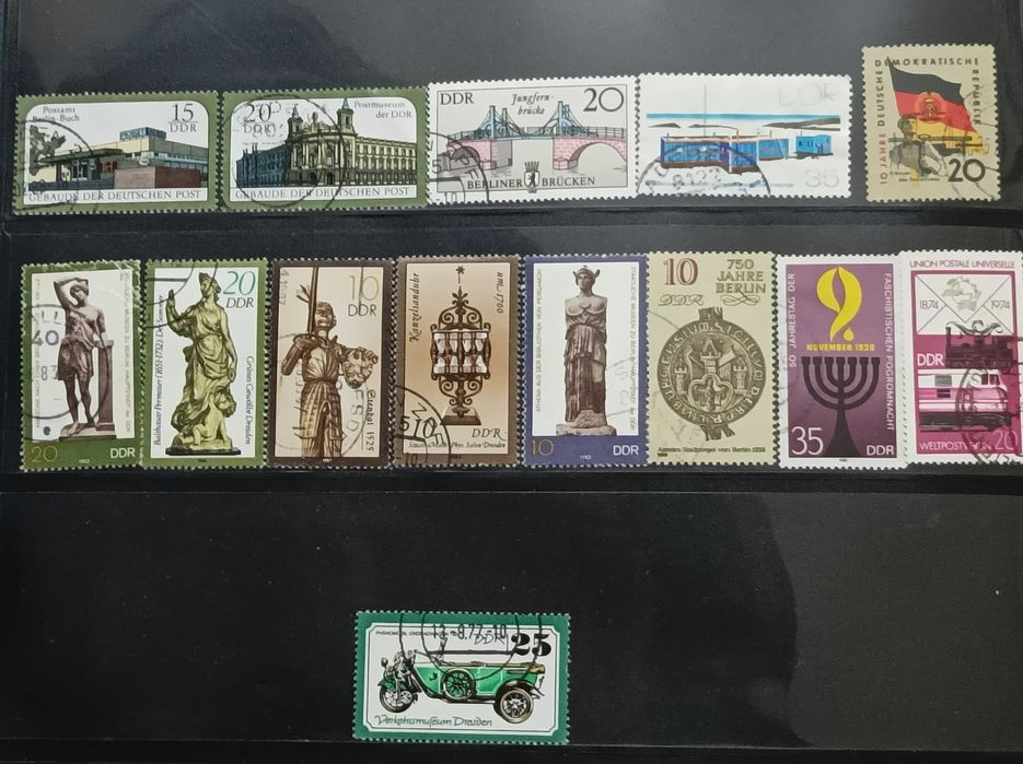 Колекция пощенски марки от Германия, ГДР и колекция марки плюс блокове