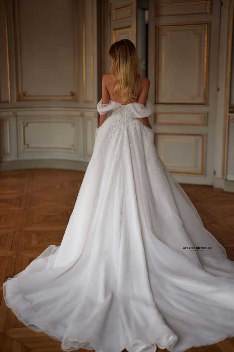 Булчинска/сватбена/бяла рокля Benoite, LUCE SPOSA