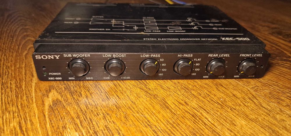 Crossover auto Sony xec 500