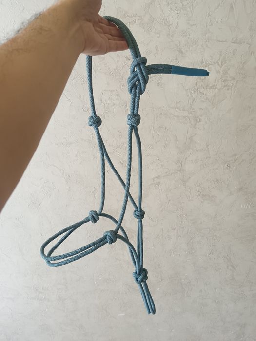 Жылқыға ноқта, Веревочный недоуздок