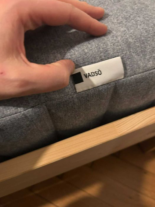 Легло TARVA (IKEA) 98x209 см + Матрак VADSÖ твърд