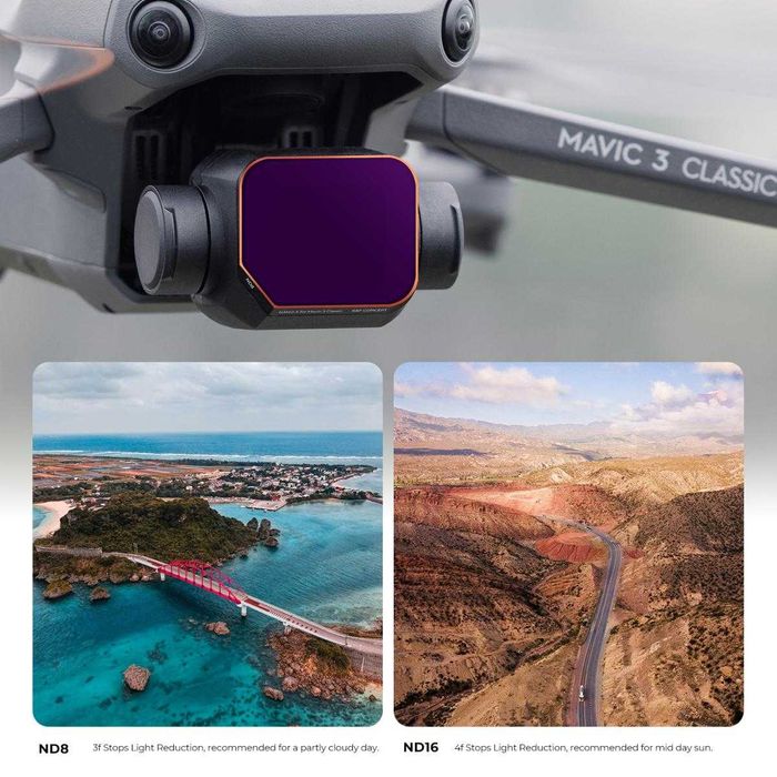 UV CPL ND VND Филтри K&F Concept за DJI Mavic 3