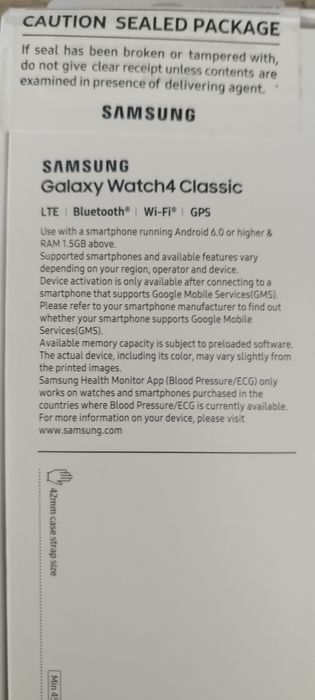 Samsung Galaxy watch 4 classic 42mm