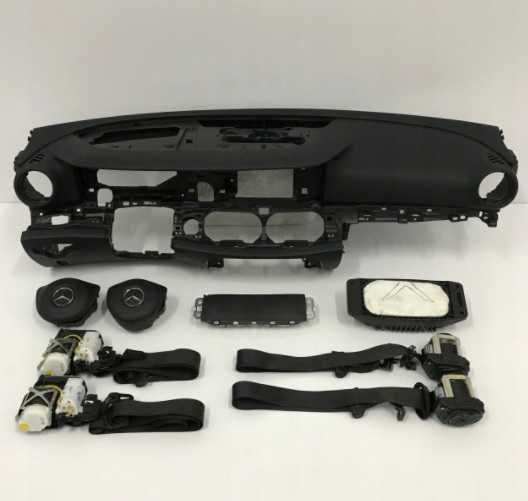 Mercedes Benz C E class w205 kit airbag volan amg rotund picioare w213