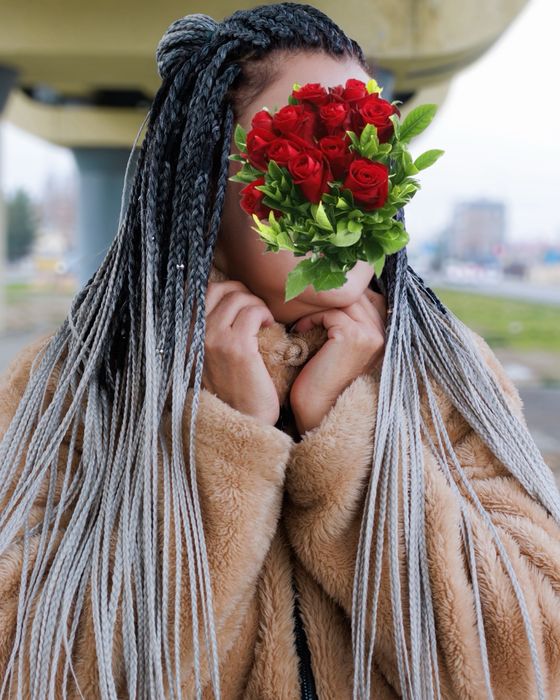 Многоразовые косы каниколон 66 см, 200 гр