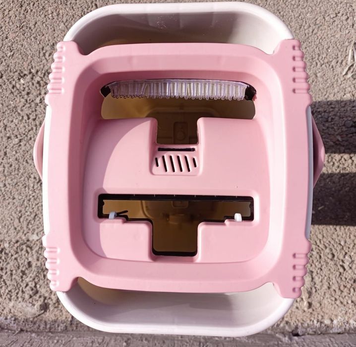 Швабра с ведром.