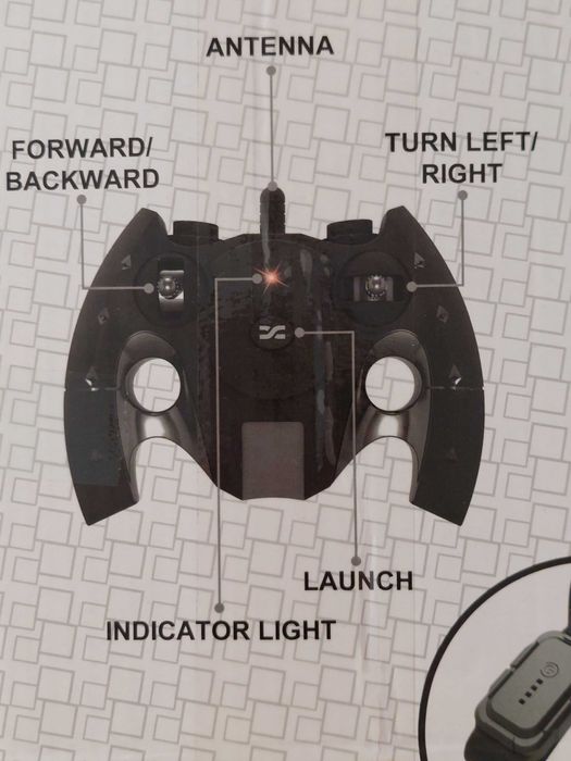 Стрелящ с вода танк анфибия играчка с дистанционно ЧИСТО НОВО