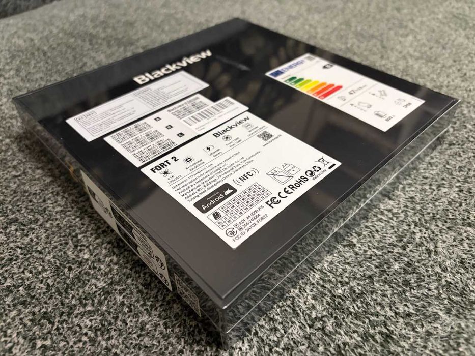 Blackview Fort2 / 256+8 / Obsidian Black / Sigilat