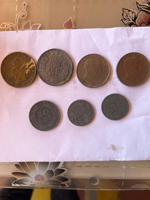 Monede Mihai I Regele Romanilor 500 Lei 100 Lei 20 Lei 5 lei