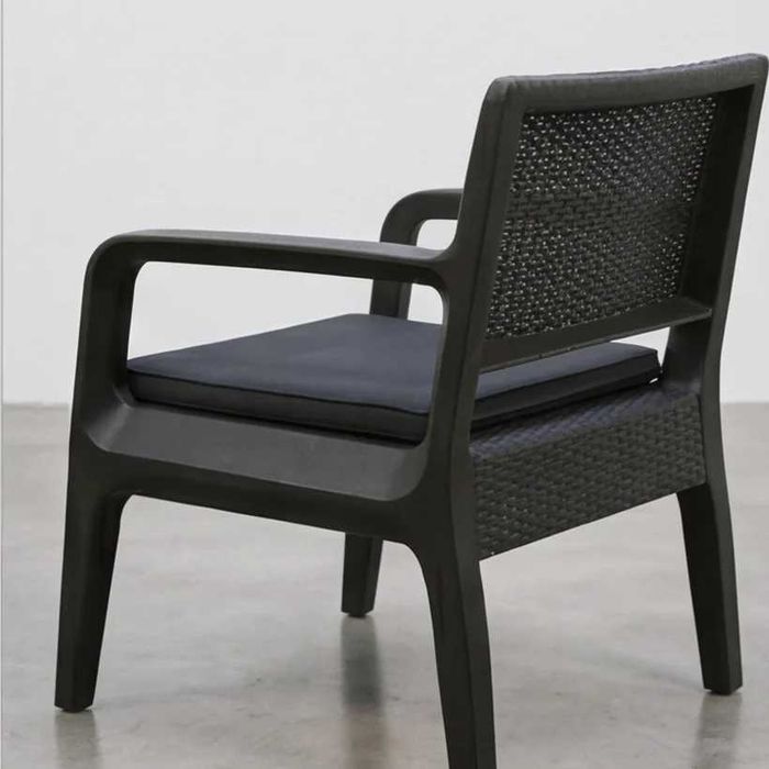 НЕМСКИ Луксозен Градински Комплект С Възглавници Рейна + ЛЕД ФЕНЕР