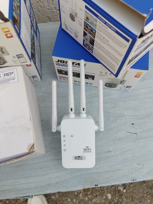 Set supraveghere casa.alarma inteligenta.set camere wireless.outdoor.extender wifi