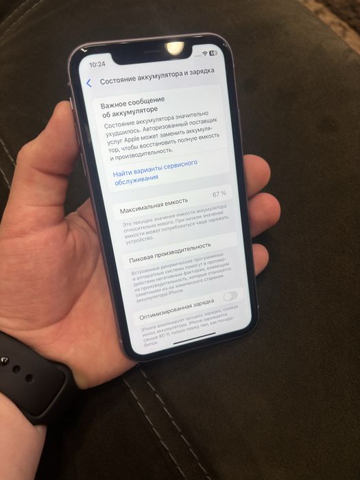 Аифон 11 в живом состоянии