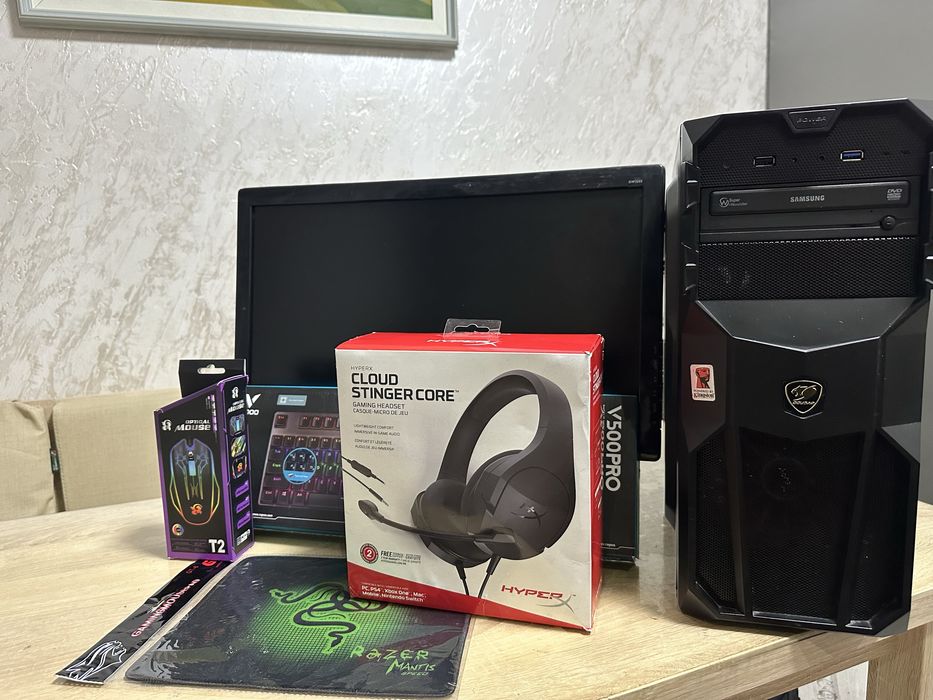 Продам или обменяю бюджетно игровой компьютер в комплекте