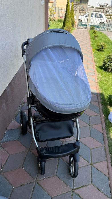 Cărucior 3 în 1 Adamex Chantal Gray