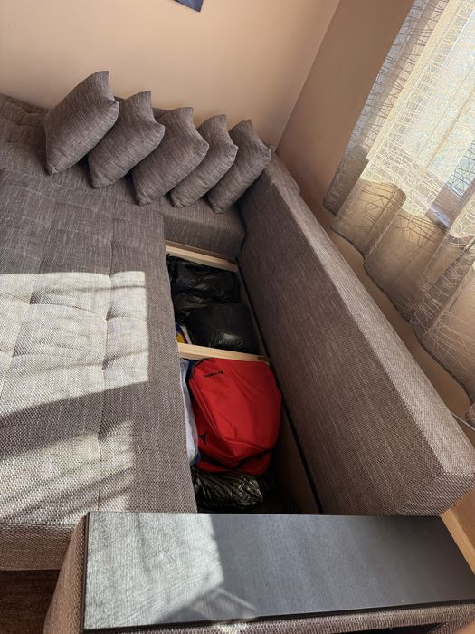 Ъглов диван - ляв ъгъл