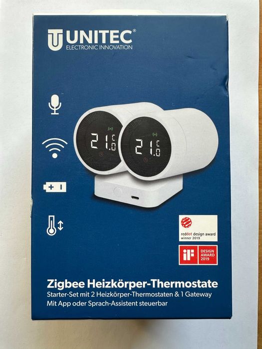 Termostat smart pentru calorifere UNITEC