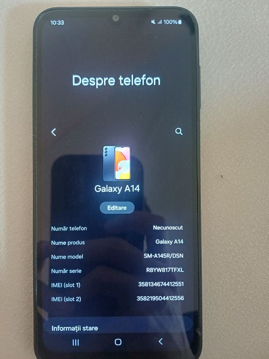 Vând Samsung A14