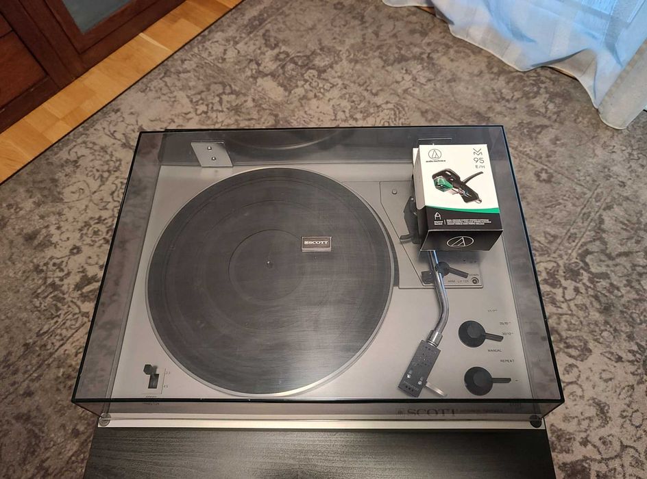 Pick-up Automatic HH SCOTT PS-36 + headshell AT VM95E/H