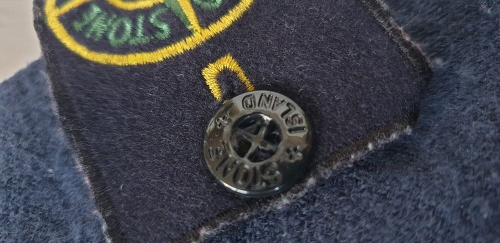 Stone Island Cotton Knit V - Neck / L ОРИГИНАЛ! Мъжки памучен Пуловер!