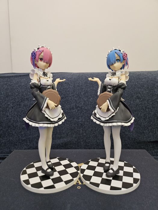 Фигурки Рэм и Рам из аниме Re:Zero
