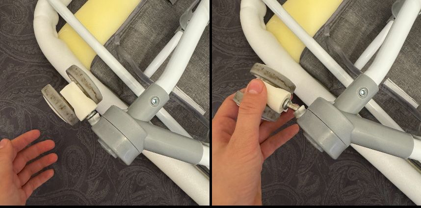 Две кроватки-люльки