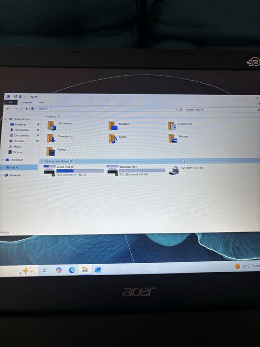 Acer gaming• i5-7th gen• placa video Nvidia GTX 4Gb• Impecabil