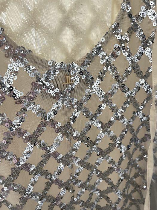 Rochie lunga cu paiete Lynne.