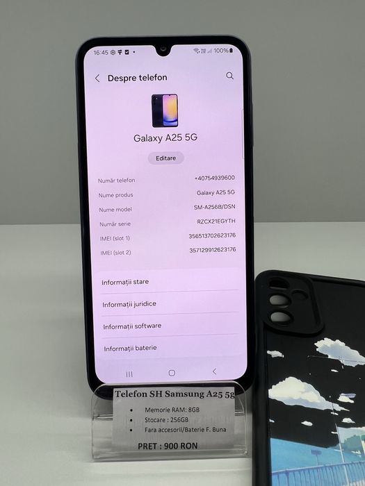 Samsung Galaxy A25 5G 256GB Blue