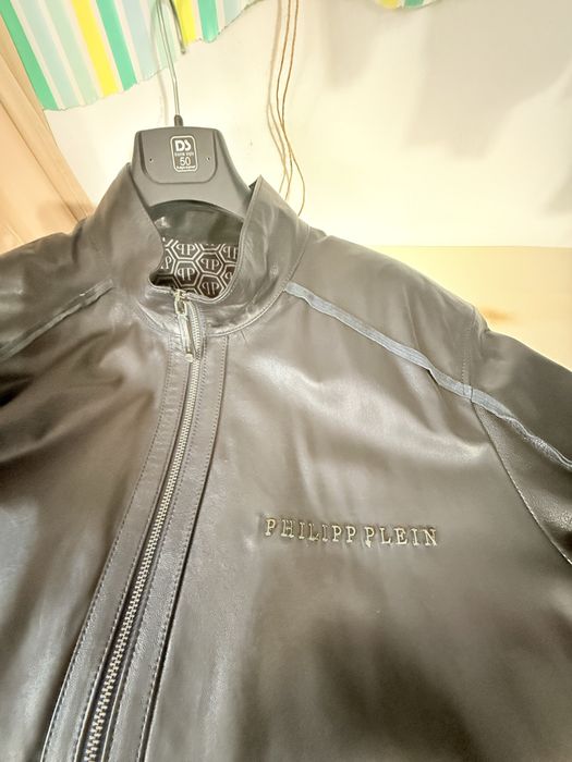 Geaca piele Philipp Plein