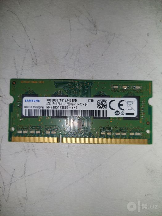 OZU DDR 3 4GB 1600 MHz (notebook uchun)