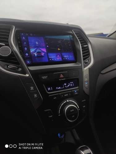 Navigatie android Hyundai Santa Fe 3  Waze YouTube GPS USB