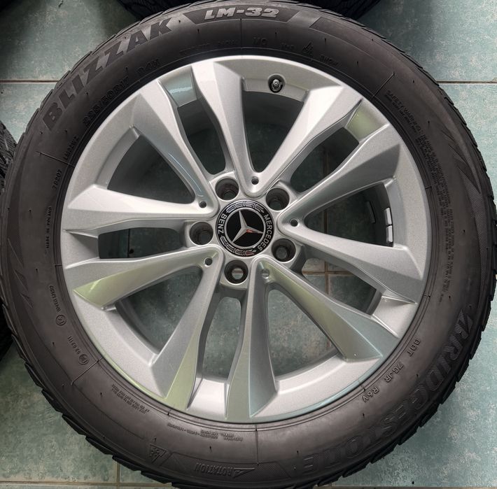 Jante aliaj R17 originale Mercedes C-Class W205 S205 C205 A205  225/50/17 M+S