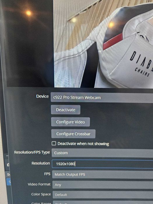 Camera web Logitech C922 HD Pro Stream HD 1080p Videochat,Gaming 60FPS