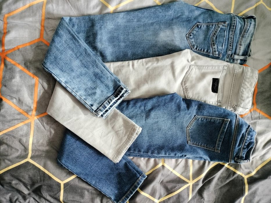 Lot pantaloni denim fete