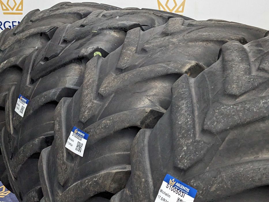 Set 4 anvelope 17.5/R24 (460/70/R24) Michelin (cod S100503I)
