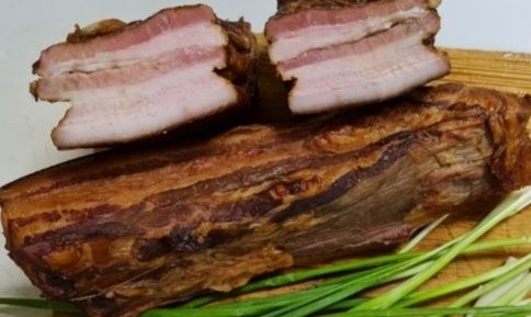 Домашняя копчения прослойка