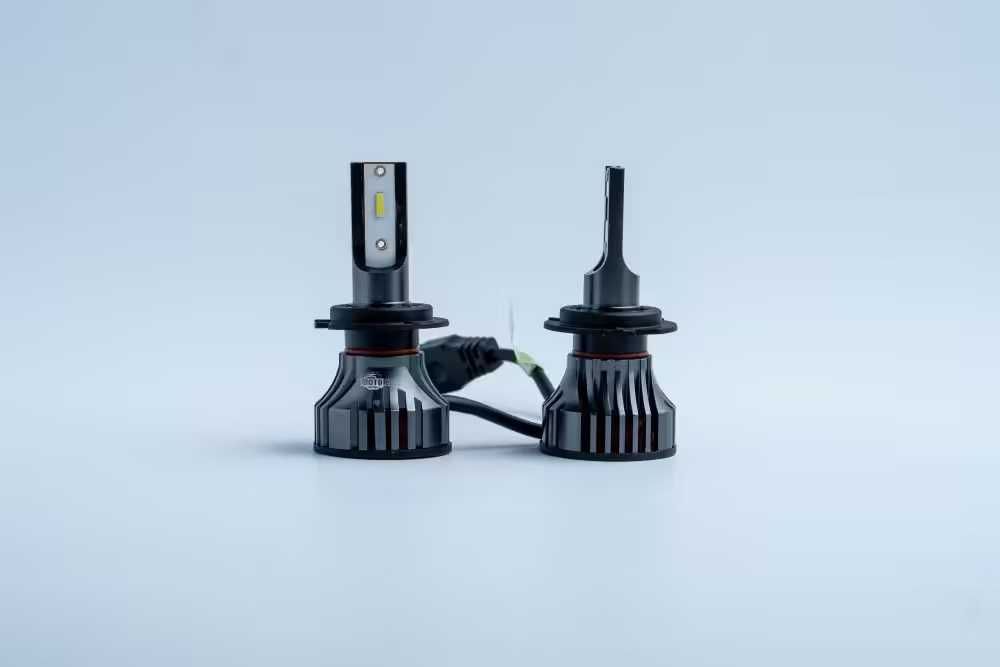 LED / ЛЕД Крушки M6 18000lm - H7, H4, H1. с 12м. Гаранция!