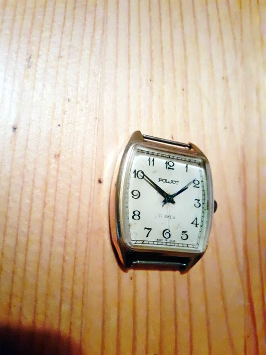 Колекционерски Голям позлатен Poljot 17jewels -Руски механичен.