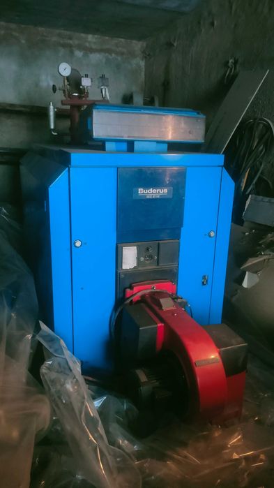 Котел отопления Buderus мультитопливный на 400 кВт