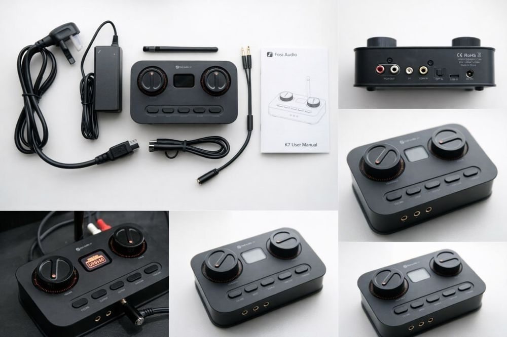 Fosi Audio K7 внешняя звуковая карта