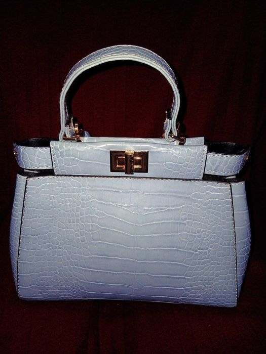 Из США, женская сумка с тиснением под крокодиловую кожу