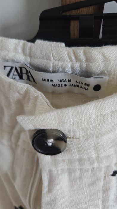 Зара панталон лен М