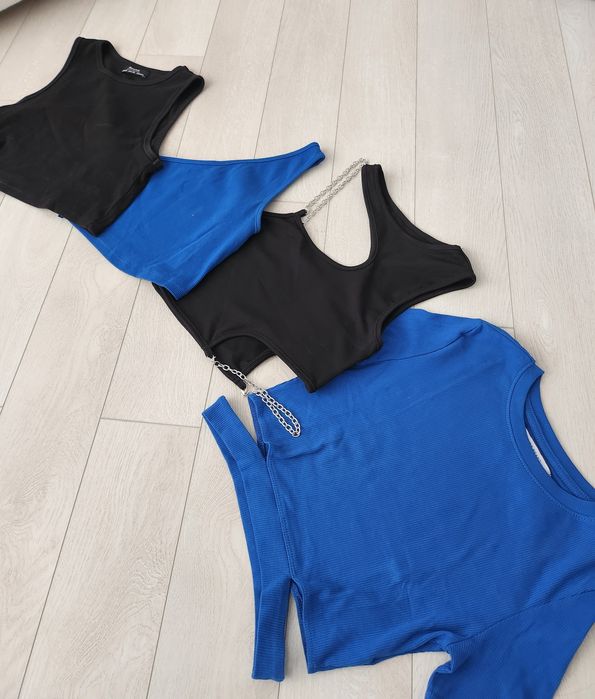 Летни crop top блузки XS-S